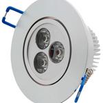 фото Светодиодный точечный светильник "Downlight" 89x89x37 4вт 4200K 360лм IP40 УХЛ4 | DRG4-20-C-55 НОВЫЙ СВЕТ