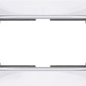 фото Рамка для двойной розетки (белый) WL03-Frame-01-DBL-white|a033481 WERKEL