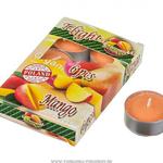 фото Набор свечей из 6 шт. с ароматом манго