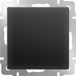 фото Перекрестный переключатель одноклавишный (черный матовый) WL08-SW-1G-C|a033771 WERKEL