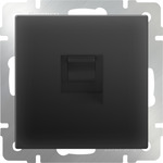 фото Розетка Ethernet RJ-45 (черный матовый) WL08-RJ-45|a029859 WERKEL