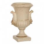 фото Кубок со львами "романо" старинный персиковый высота=26 см. (742-154)