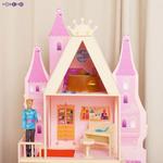 Фото №8 Летний дворец Барби "Розовый сапфир " с 16 предметами мебели и текстилем (PD316-05)