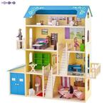 Фото №6 Кукольный домик для Барби "Лира" (28 предметов мебели, 2 лестницы, гараж) (PD316)