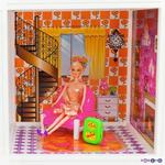 Фото №8 3-этажный кукольный дом с 6 комнатами, мебелью и 3 куклами в наборе (PPCD116-06)