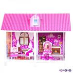 фото 1-этажный кукольный дом с 2 комнатами, мебелью и куклой в наборе (PPCD116)