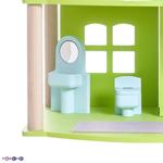 Фото №8 Трехэтажный домик для кукол "Фиолент" с 14 предметами мебели (PD216-02)