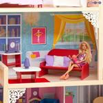 Фото №7 Кукольный домик для Барби "Вдохновение" с 16 предметами мебели и 2 лестницами (PD315)