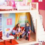 Фото №8 Кукольный домик для Барби "Вдохновение" с 16 предметами мебели и 2 лестницами (PD315)