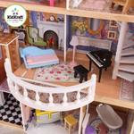 Фото №4 Винтажный кукольный дом для Барби "Магнолия" (Magnolia) с мебелью 13 предметов (65839_KE)