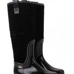 фото Les Tres Jolis Черные замшевые сапоги итальянской марки LES TRES JOLIS