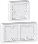 фото Коробка монтажная накладная Celiane, двухместная, белый | арт. 80242 | Legrand