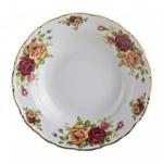 Фото №3 Набор суповых тарелок "английские розы", 6 шт., диаметр=23 см Bohemia Porcelan (655-219)