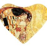 фото Тарелка в форме сердца Поцелуй (Г.Климт) Carmani ( CAR198-1271-AL )