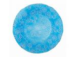 фото Тарелка "флора" диаметр=20 см.голубая без упаковки Vidrios San (600-632)