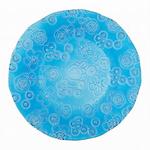 фото Тарелка "флора" диаметр=28 см.голубая без упаковки Vidrios San (600-628)