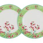 фото Набор из 2-х закусочных тарелок Цветущий горошек Primavera ( PF-15-029-6-AL )