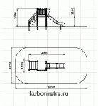 Фото №2 Горка Н=1200мм