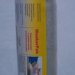 фото Пленка с малярным клейкая лентаем 1,1 х 15 м