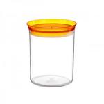 фото Баночка для сыпучих продуктов Alt (Альт), оранжевый полупрозрачный, BEROSSI (Изделие из пластмассы. Литраж 1 л) (ИК04918000)