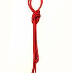 фото Скакалка для художественной гимнастики 2,5м, красный (116244)