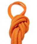 Фото №6 Скакалка для художественной гимнастики 3м, оранжевый (116230)