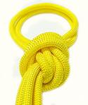 Фото №3 Скакалка для художественной гимнастики 3м, желтый (116241)