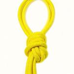 Фото №2 Скакалка для художественной гимнастики 3м, желтый (116241)