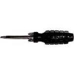 фото Отвертка с черной усиленной ручкой и 5 насадками crv fit 56245