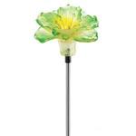 фото Зеленый садовый фонарь ЧУДЕСНЫЙ САД Цветок 650-G