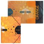 фото Папка на резинках HATBER HD, А4, "iFRESH-апельсин", до 300 листов, 0,7 мм