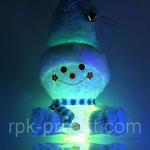 фото Игрушка световая "Веселый снеговик"