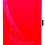фото Блокнот Notizio для записей мягкая обложка А4 клетка 80 листов (Цвет обложки: красный)