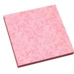 Фото №4 Блок-кубик для заметок 75х75 мм. Дизайн розовый с принтом 80 листов