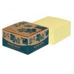 фото Блок-кубик для заметок желтый Эко 75х75 мм. куб 400 листов INF