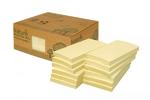 фото Блок-кубик для заметок желтый Эко 12 шт/уп. 125х75 мм. 100 листов INF