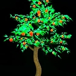 фото Светодиодное дерево Апельсин O3-280x220-952LED