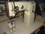 фото Pfaff 292 двухигольная Колонковая швейная машина со специальной лапкой для расстрочки швов