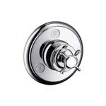 фото Hansgrohe Axor Montreux 16830820 Trio/Quattro Запорный/переключающий вентиль (шлиф.никель) | интернет-магазин сантехники Santehmag.ru