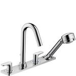 фото Hansgrohe Axor Citterio M 34455000 Смеситель ванны для монтажа на плиточный бортик (хром) | интернет-магазин сантехники Santehmag.ru