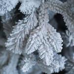 фото Ель искусственная снежная световая Барокко Премиум 1,8 м