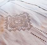 фото Комплект постельного белья из натурального льна в русских традициях, арт.79