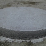 Фото №2 Днище  колодца бетонное (плита низа)ПН 15