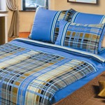 фото Комплект постельного белья "Шотландка"