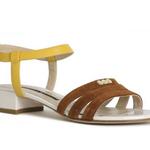 фото Norma J. Baker Замшевые яркие сандалии от итальянского бренда Norma J. Baker