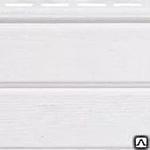фото Виниловый сайдинг эконом - серия Монтана, 3*0,205 м, 0,215, цвет БЕЛЫЙ