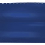 фото Металлический сайдинг "бревно", цвет 5005 Насыщенный синий