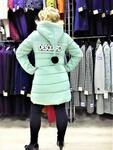 Фото №2 Зимняя женская куртка, цвет фисташковый