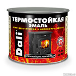 фото Эмаль термостойкая чёрный 0,4л Dali