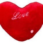 фото Подушка декоративная сердце красное " love" 30*26*10 см.без упаковки Gree Textile (192-208)